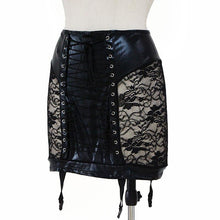 Load image into Gallery viewer, Kinky Vinyl Leather Pencil Skirt - SexyBling