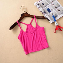 Load image into Gallery viewer, Hot Strap Tank Crop Top - SexyBling