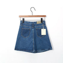 Load image into Gallery viewer, Hot Denim Short Pencil Skirt - SexyBling