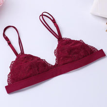 Load image into Gallery viewer, Sexy Floral Wirefree Lace Bra - SexyBling