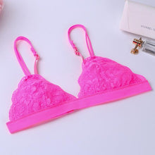 Load image into Gallery viewer, Sexy Floral Wirefree Lace Bra - SexyBling