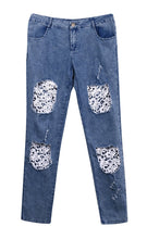 Load image into Gallery viewer, NEW Ripped High Waist Stretch Jeans - SexyBling