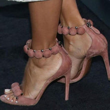 Load image into Gallery viewer, Sexy Gladiator Ankle Open Toe Pumps - SexyBling