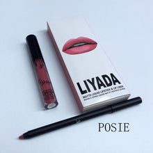 Load image into Gallery viewer, Matte Lipstick + LipGloss + Lip Pencil - SexyBling