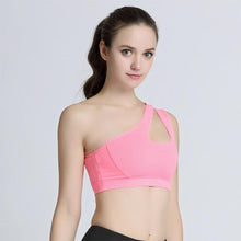 Load image into Gallery viewer, Workout One Shoulder Sports Bra - SexyBling