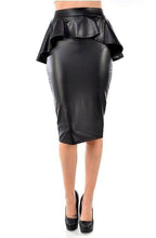 Load image into Gallery viewer, Sexy Solid Jupe Plus Size Skirt - SexyBling