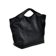 Load image into Gallery viewer, Casual Black Leather Small Handle Purse - SexyBling