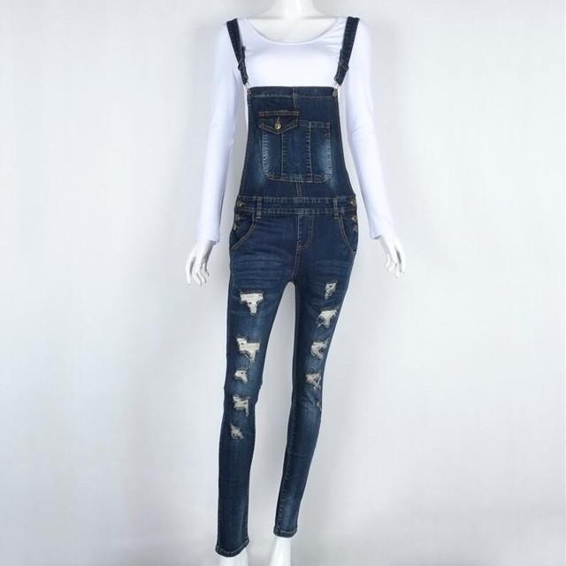 Sexy Denim Jean Overalls - SexyBling