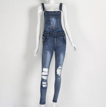 Load image into Gallery viewer, Sexy Denim Jean Overalls - SexyBling