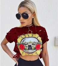 Load image into Gallery viewer, GUNS N ROSES Crop Top - SexyBling