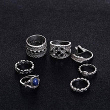 Load image into Gallery viewer, Hot Fashion Warp Gold Midi Rings - SexyBling