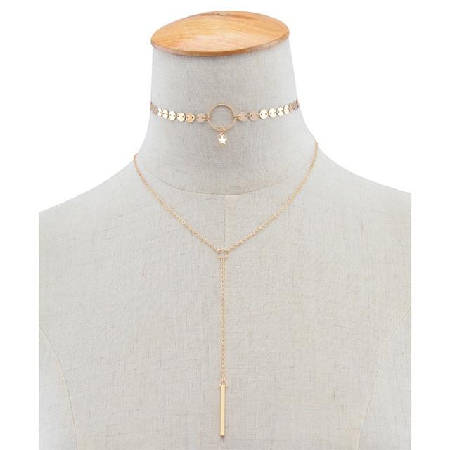 Long Tassel Star Choker Necklace - SexyBling