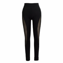Load image into Gallery viewer, Sleek Mesh Patchwork Yoga Pants - SexyBling