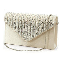 Load image into Gallery viewer, NEW Bridal Style Studded Clutch - SexyBling