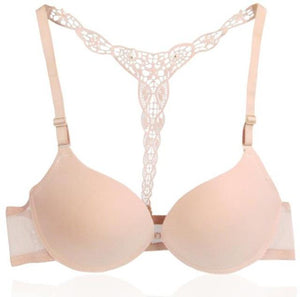 Hot Racer Back Lace Bra - SexyBling