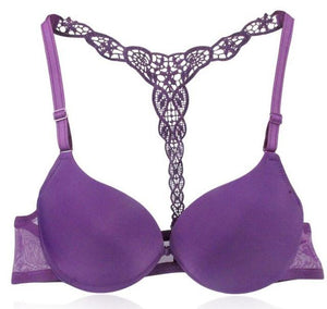 Hot Racer Back Lace Bra - SexyBling