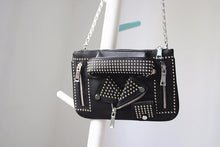 Load image into Gallery viewer, Motorcycle Jacket Chain Rivet Clutch - SexyBling