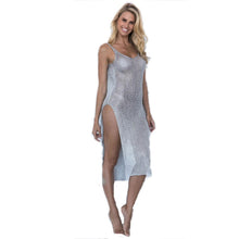 Load image into Gallery viewer, Glamorous Golden Hollow Chain Cover Up - SexyBling