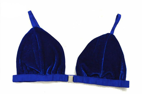 Feisty Velvet lingerie Bra - SexyBling