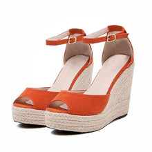 Load image into Gallery viewer, Superior Quality Bohemian Wedges High Platform Open Toe Sandals - SexyBling