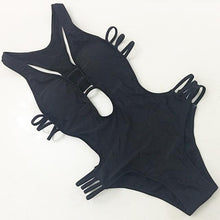 Load image into Gallery viewer, Sexy Trikini Bandage Floral Bikini - SexyBling