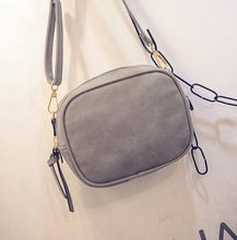 Load image into Gallery viewer, Sexy Fur Ball Zipper Leather Clutch - SexyBling