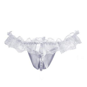 Exotic Bandage Pearl Lingerie Panties - SexyBling