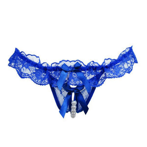 Exotic Bandage Pearl Lingerie Panties - SexyBling