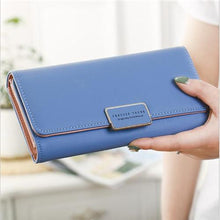 Load image into Gallery viewer, Stylish Natural Leather Zipper Wallet - SexyBling