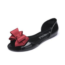 Load image into Gallery viewer, Sexy Open Bow Toe Women Flat Sandals - SexyBling