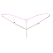 Load image into Gallery viewer, Lustful Pearl Massage G-String - SexyBling