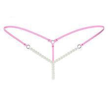 Load image into Gallery viewer, Lustful Pearl Massage G-String - SexyBling