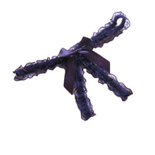 Load image into Gallery viewer, Hot Floral Lace Bow Thong - SexyBling