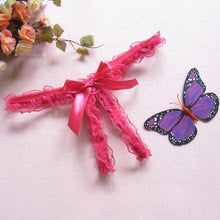 Load image into Gallery viewer, Hot Floral Lace Bow Thong - SexyBling