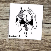 Load image into Gallery viewer, Body Art Naughty Tattoos - SexyBling