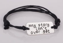 Load image into Gallery viewer, Story Simple Text Bangles - SexyBling