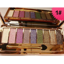 Load image into Gallery viewer, 9 Color Diamond Glitter Palette - SexyBling