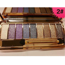 Load image into Gallery viewer, 9 Color Diamond Glitter Palette - SexyBling