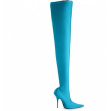 Load image into Gallery viewer, Classy Over the Knee Pointed Thin Boots - SexyBling