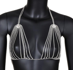Exotic Rhinestone Bling Bra - SexyBling