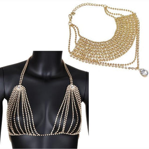 Exotic Rhinestone Bling Bra - SexyBling
