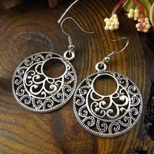 Load image into Gallery viewer, Tibetan Round Dangle Earrings - SexyBling