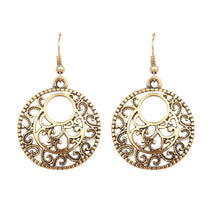 Load image into Gallery viewer, Tibetan Round Dangle Earrings - SexyBling
