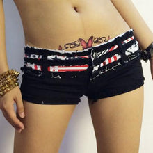 Load image into Gallery viewer, Kinky High Cut Low Waist Booty Shorts - SexyBling
