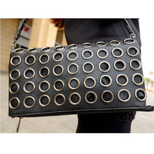 Load image into Gallery viewer, Retro Rivet Tote Hollow Clutch - SexyBling