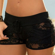 Load image into Gallery viewer, Sexy Drawstring Hollow Out Panty Shorts - SexyBling