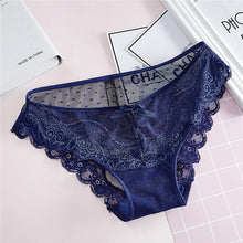 Load image into Gallery viewer, Kinky Knickers Bow Lace Thong - SexyBling