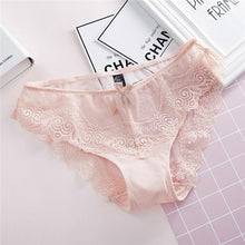 Load image into Gallery viewer, Kinky Knickers Bow Lace Thong - SexyBling
