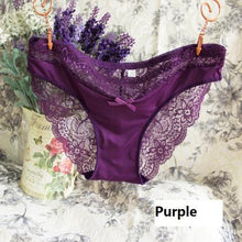 Load image into Gallery viewer, Kinky Knickers Bow Lace Thong - SexyBling