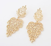 Load image into Gallery viewer, Long Bohemian Pierced  Earrings - SexyBling